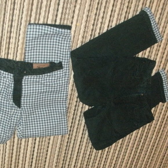 JAGUAR Other - TWO pairs of JAGUAR Flannel Lined Black 5 Pocket Denim Jeans size 34 X 32